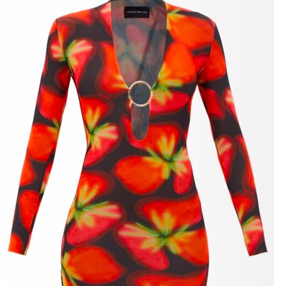 Louisa Ballou Helios Aura Print Dress - Picture 2 of 5